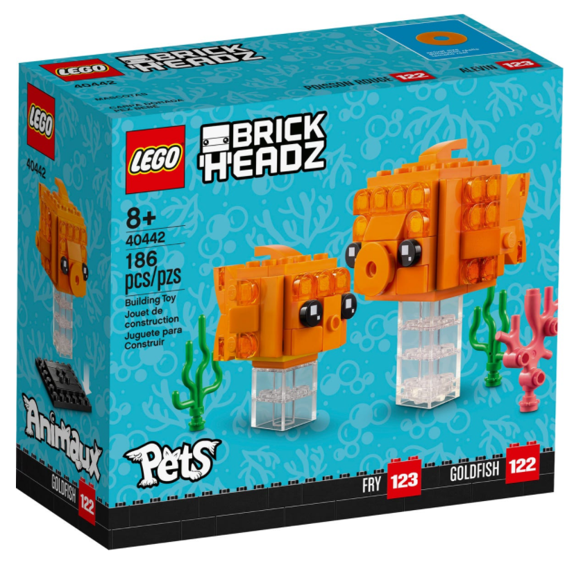 LEGO 40442: Brickheadz: Goldfish