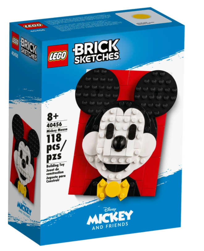 LEGO 40456: Brick Sketches: Mickey Mouse