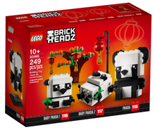 Load image into Gallery viewer, LEGO 40466: Brickheadz: Chinese New Year Pandas
