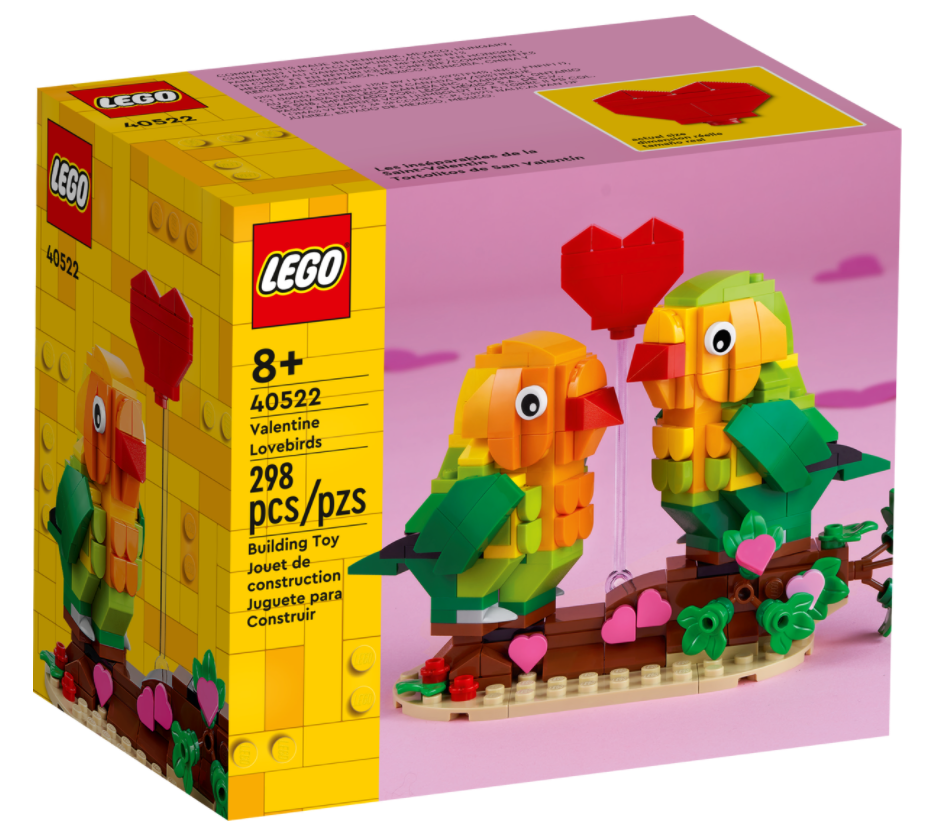 LEGO 40522: Valentine Lovebirds