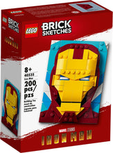 Load image into Gallery viewer, LEGO 40535: Brick Sketches: Iron Man
