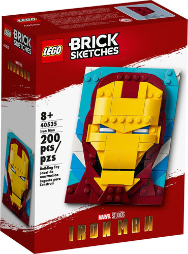 LEGO 40535: Brick Sketches: Iron Man