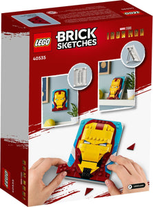 LEGO 40535: Brick Sketches: Iron Man