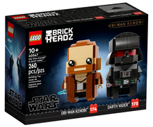 Load image into Gallery viewer, LEGO 40547: Brickheadz: Star Wars: Obi-Wan Kenobi &amp; Darth Vader
