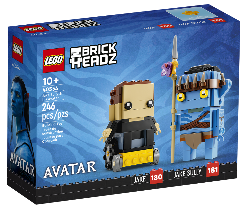 LEGO 40554: BrickHeadz: Jake Sully & his Avatar