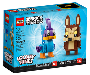 LEGO 40559: Brickheadz: Road Runner & Wile E. Coyote