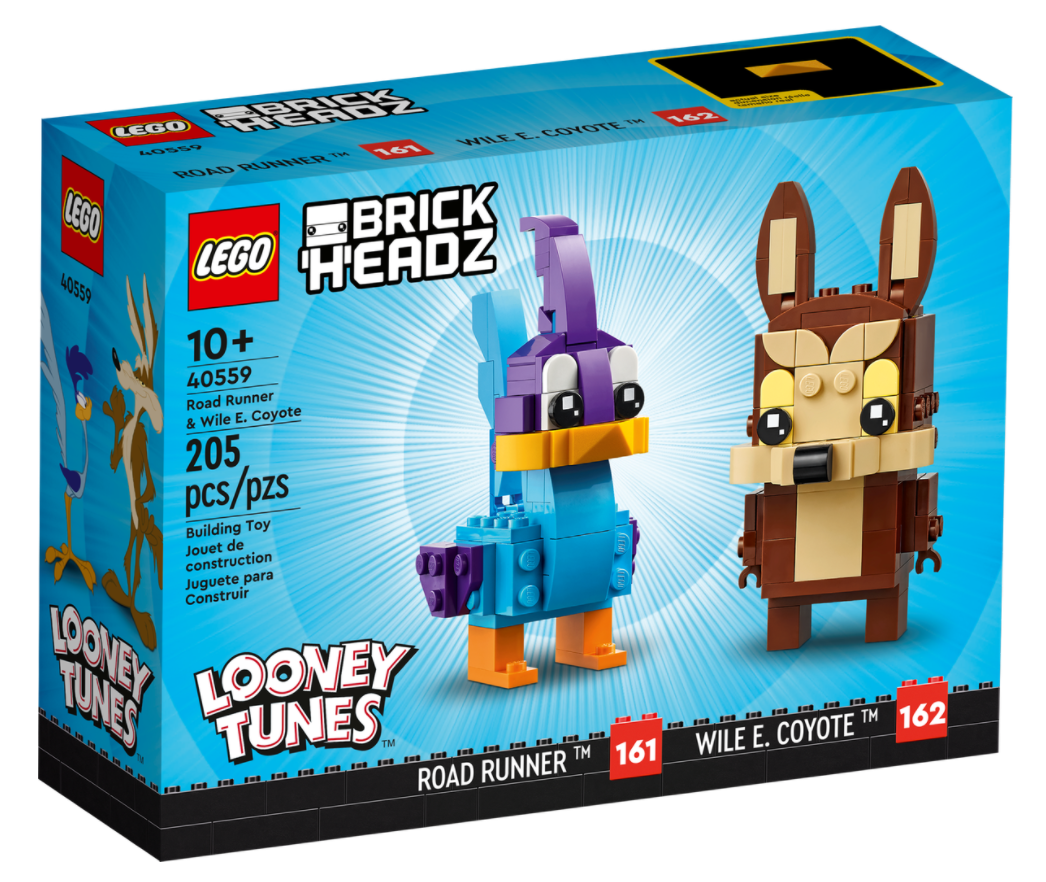 LEGO 40559: Brickheadz: Road Runner & Wile E. Coyote