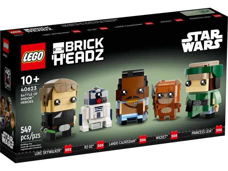 LEGO 40623: Brickheadz: Star Wars: Battle of Endor Heroes