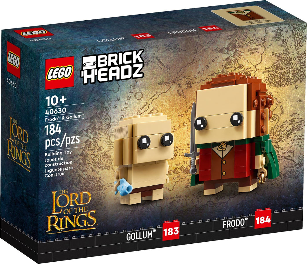 LEGO 40630: Brickheadz: Lord of the Rings: Frodo & Gollum