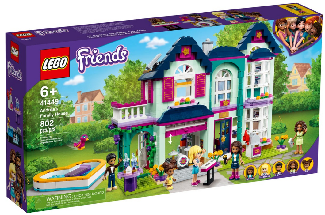 LEGO 41449: Friends: Andrea's Family House