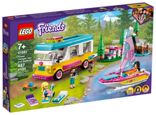 Load image into Gallery viewer, LEGO 41681: Friends: Forest Camper Van and Sailboat
