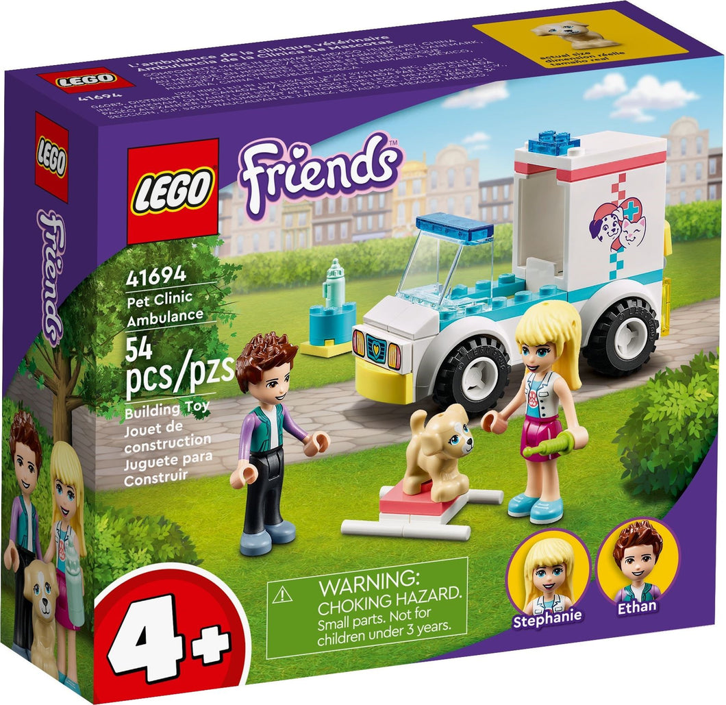 LEGO 41694: Friends: Pet Clinic Ambulance
