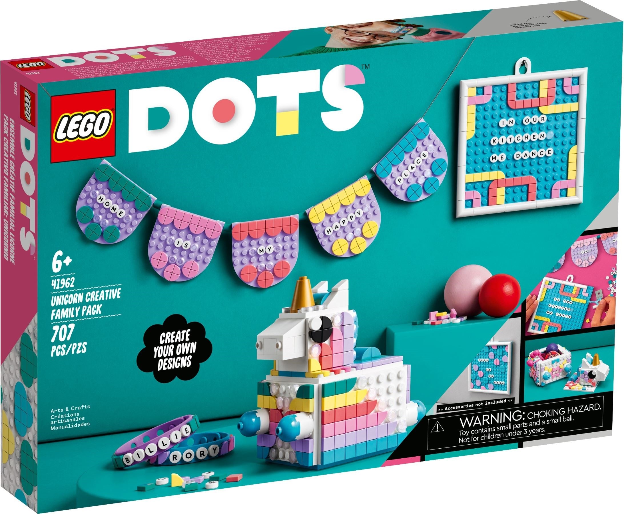 LEGO 41962 DOTS Unicorn Creative Family Pack 5702017188355 Brick Shack