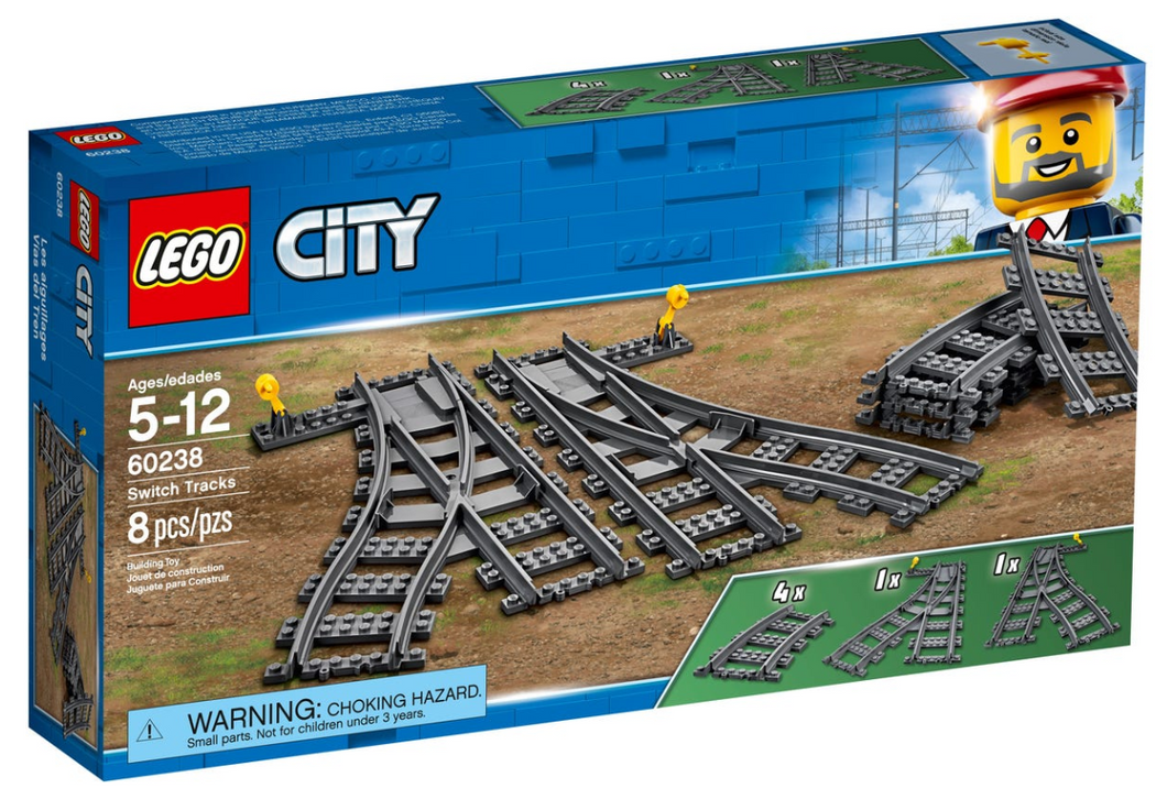 LEGO 60238: City: Train Switch Tracks