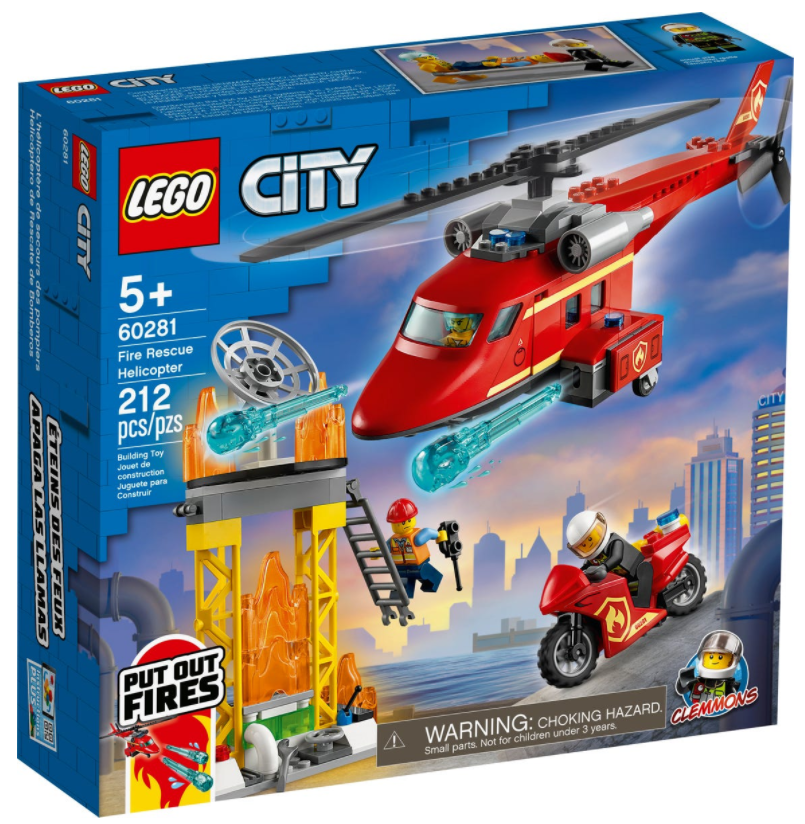 LEGO 60281: City: Fire Rescue Helicopter
