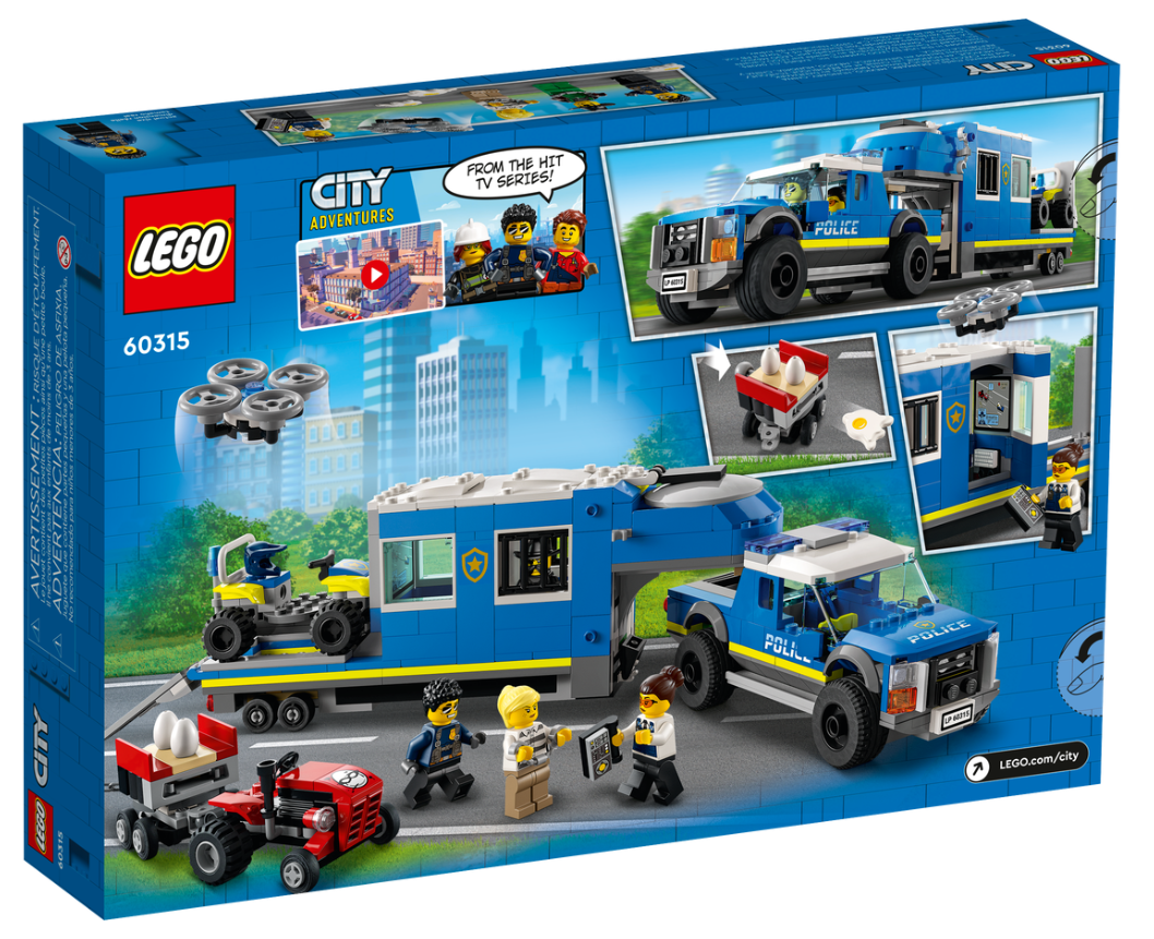 Lego police deals truck