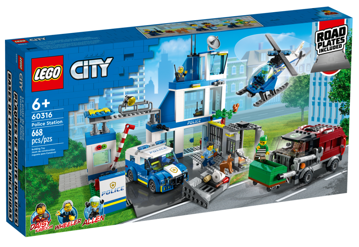 LEGO 60316 City Police Station Brick Shack