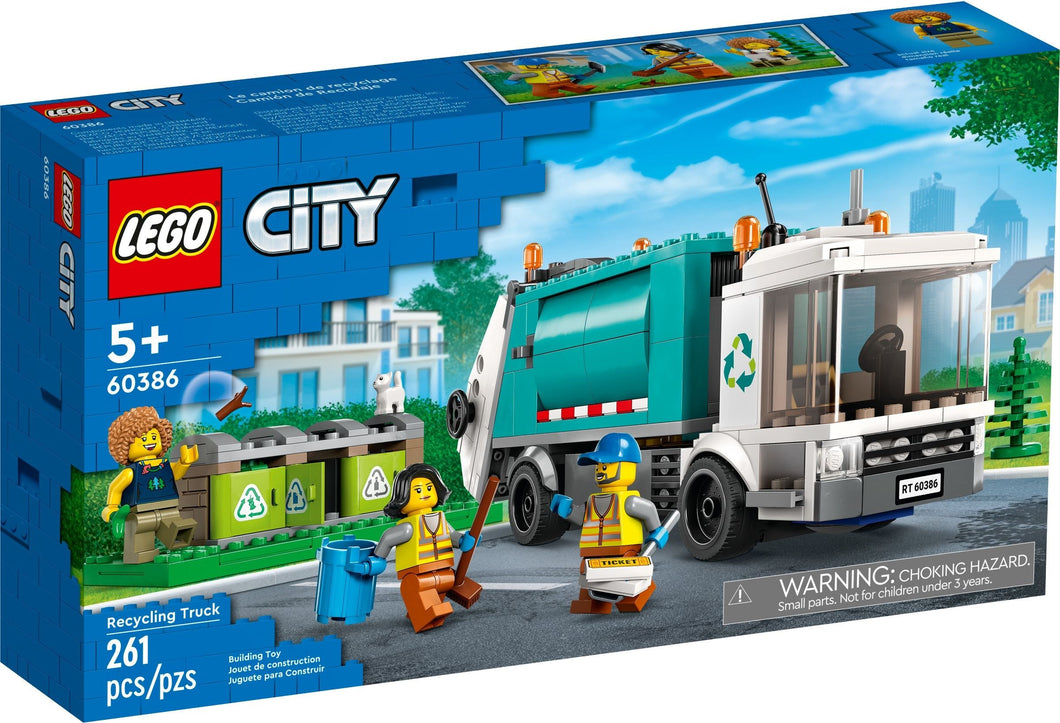 LEGO 60386: City: Recycling Truck