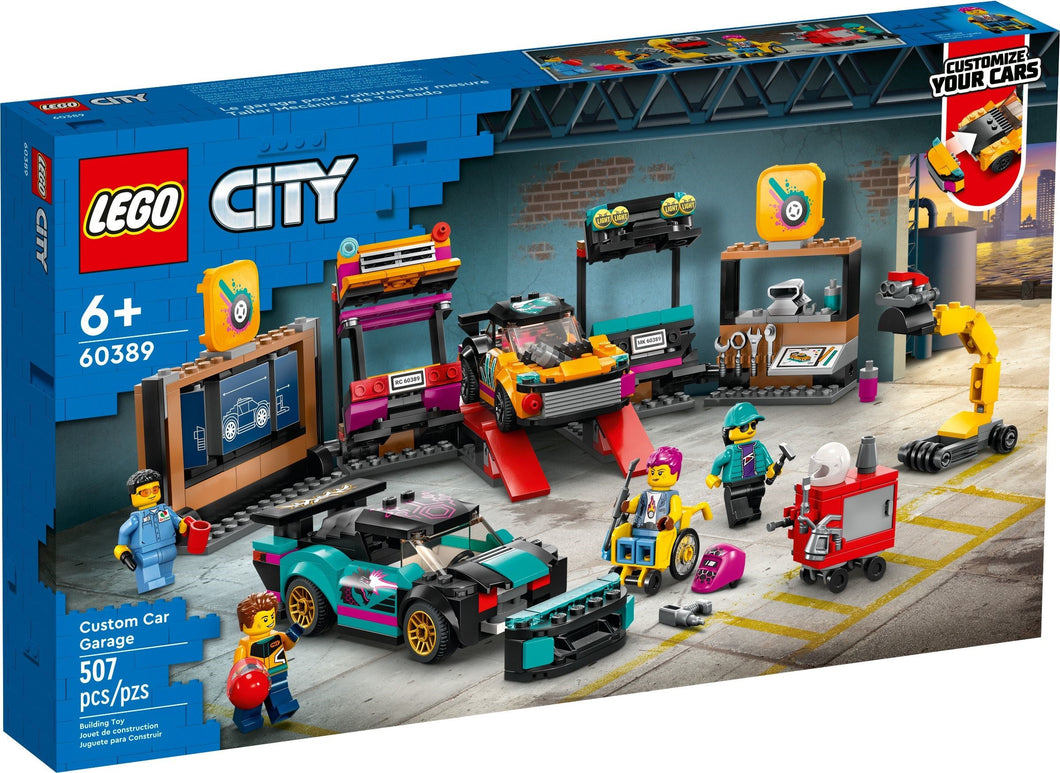 LEGO 60389: City: Custom Car Garage