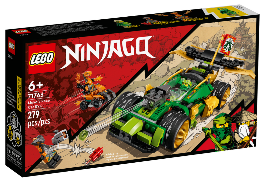 LEGO 71763: Ninjago: Lloyd's Race Car EVO