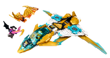 Load image into Gallery viewer, 71770: Ninjago: Zane&#39;s Golden Dragon Jet
