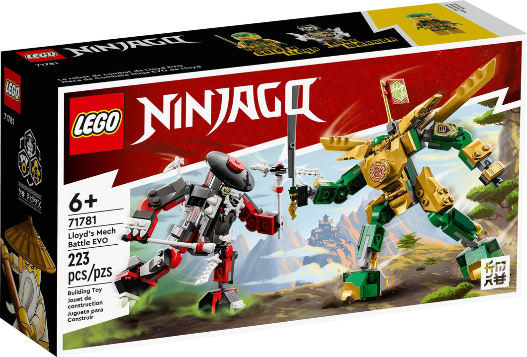 LEGO 71781: Ninjago: Lloyd's Mech Battle EVO