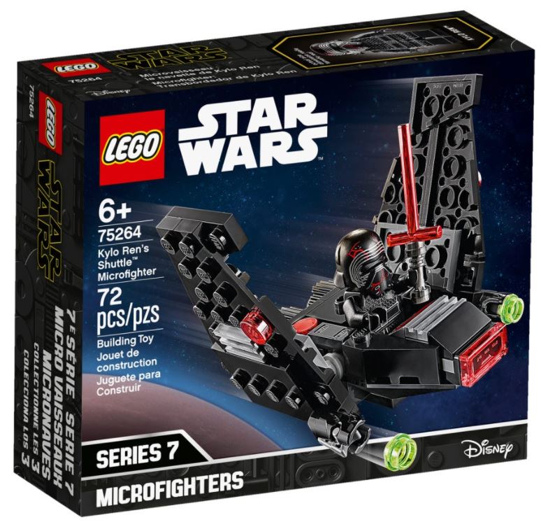 75264: Star Wars: Kylo Ren's Shuttle Microfighter