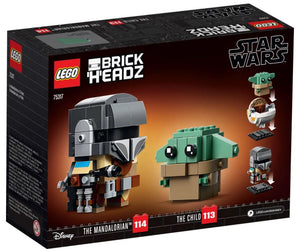 LEGO 75317: Brickheadz: Star Wars: The Mandalorian & the Child
