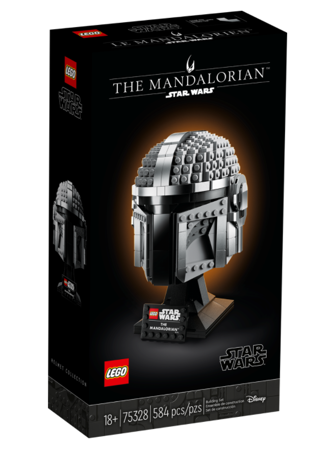 LEGO 75328 Star Wars The Mandalorian Helmet Brick Shack
