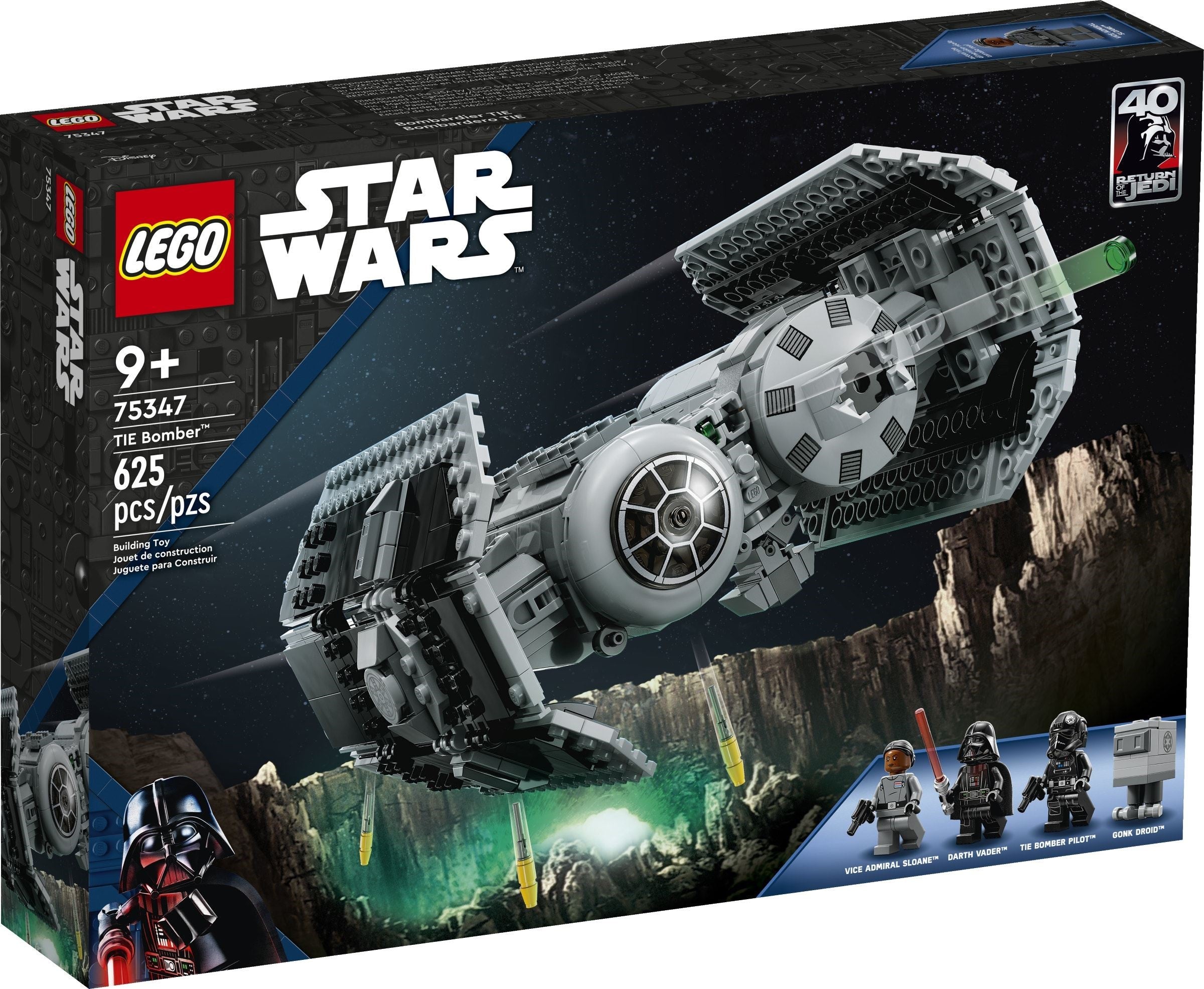 Star authentic Wars TIE Bomber 75347