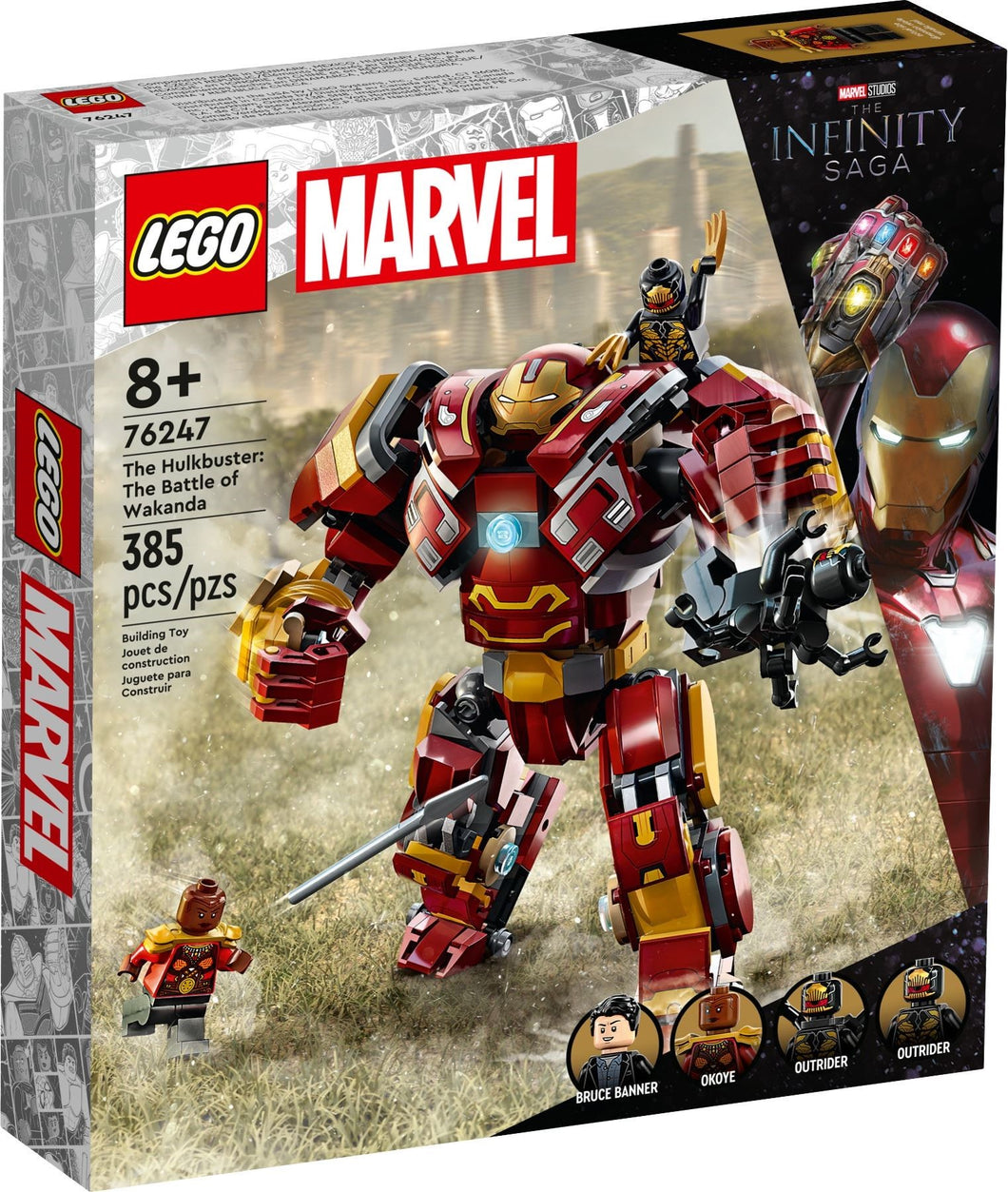 LEGO Marvel 76247 The Hulkbuster: The Battle of Wakanda - Brick