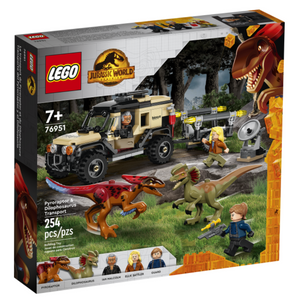 76951: Jurassic World: Pyroraptor & Dilophosaurus Transport