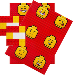 Hallmark Multi-Occasion Lego Wrapping Paper Pack - 2 Sheets & Gift Tags