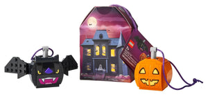 854049: Halloween Pumpkin & Bat Duo