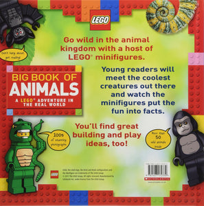 LEGO Big Book of Animals Hardcover Book