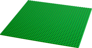 Green LEGO 11023 classic baseplate from Brick Shack for building and creative play