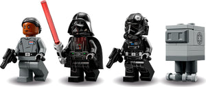 LEGO 75347 Star Wars kit featuring minifigures of Darth Vader, Stormtrooper, and Rebel Commander