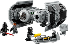 Load image into Gallery viewer, LEGO 75347 Star Wars kit featuring TIE Fighter, Darth Vader, and Imperial minifigures
