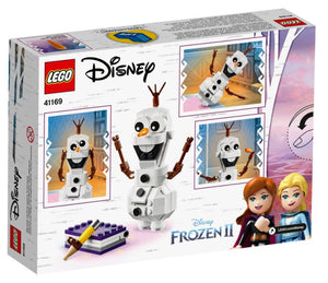 LEGO Frozen Olaf set boxed set featuring Olaf figure and accessories from Disney Frozen II