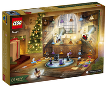 Load image into Gallery viewer, LEGO Harry Potter Advent Calendar 2022 boxed set featuring festive buildable Harry Potter themed mini-figures and scenes
