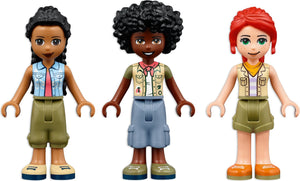 Brick Shack LEGO Friends Mia's Wildlife Rescue set boxed minifigures three animal rescue park rangers