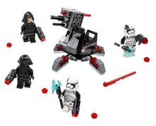 Load image into Gallery viewer, LEGO Star Wars First Order Battle Pack 75197 featuring minifigures and a battle station

