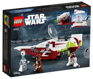 LEGO Star Wars Obi-Wan Starfighter set boxed set by Brick Shack with minifigures and detailed ship build