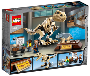 LEGO Boxed Set 76940 featuring dinosaur skeleton models and mini-figures by Brick Shack
